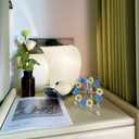 Farewell Gifts for Coworkers Resin Floral Keepsake Plate Decor with Pressed Real Flowers (Blue & White) Retirement & Goodbye Gifts for Coworkers Women