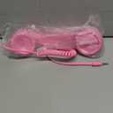 YTYKINOY Retro 3.5mm Telephone Handset Cell Phone Receiver Mic Microphone Speaker for iPhone iPad Mobile Phones Cellphone Smartphone (Hot Pink)