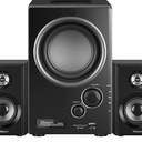 Elimavi 5.1 Surround Sound System with 5.5'' Subwoofer Stereo System for Home with 2.5'' Midrange Home Theater Speakers, Home Speaker System with 3.5-RCA/USB/Wireless/AUX Audio Inputs