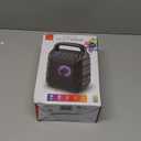 iLive Electronics ISB199B Wireless Tailgate Party Speaker, with LED Light Effects and Built-in Rechargeable Battery, Black
