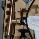 Delta Essa Brushed Gold Touch Kitchen Faucet with Pull Down Sprayer, Modern Single Hole Touch On Kitchen Sink Faucet, Single Handle, Champagne Bronze 9113T-CZ-DST