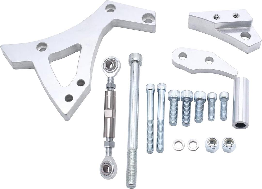 1 Set Billet Aluminum Alternator Bracket Fits for F-ord 351C Cleveland Alternator Bracket
