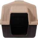 Petmate Aspen Pet Outdoor Dog House, Extra Small, For Pets Up to 15 Pounds, Made in USA (26.5" x 18" x 16.5")