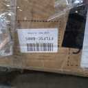 YITAHOME Hall Tree with Bench and Shoe Storage, Hallway Tree with Adjustable RGB LED Light, Sliding Barn Doors and 10 Hooks, Coat Rack for Front Door Entrance Entryway Mudroom, White & Walnut