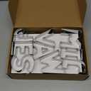 Letter Cookie Cutters Shapes Large 3 Inch - 26 Pcs Stainless Steel Alphabet Letter Cookie Cutter Set Fondant Biscuit Fruit Dough Mold Tools for Sandwich, Birthday, Christmas, and Holiday Party