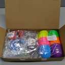 12 Pack 3" Large Filled Easter Eggs with Stem Toy Cars Kids Easter Basket Essential Plastic Surprise Egg Building Blocks 6 in 1 Transform Construction Vehicle Basket Stuffers Boy Egg Hunt Party Favor