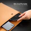 Fast Wireless Charger,20W Max Wireless Charging Pad Compatible with iPhone 17/17 Pro/16/15/14/13/12/SE/XS Max/XR,AirPods;FDGAO Wireless Charge Mat for Samsung Galaxy S25/S24/Note,Pixel/LG