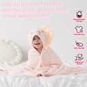 Yaiseiko 2 Pack Hooded Baby TowelsBaby Bath Towel Soft and Absorbent Toddler Towels with Hood Age 0-12 Years for Babies,Toddler,InfantKids - Newborn Essential-27.5 X 55 Inch(Unicorn & Dinosaur)