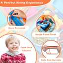 2 x 4 Packs Lid Seal Gasket For Omiebox,Omie Box Accessories for Kids Lunch Box Boxes, Food Grade Safe Silicone Rubber Seals (Orange)