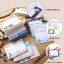 Thenshop 24 Pcs Christmas Jehovah Witness Ministry Supplies Sticky Notes Sorry I Missed You Bible Christian Notepads Idea Verses of Ministry Supplies Notebook Gifts(Spanish)