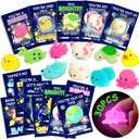 Valentine Day Cards for Kids Classroom  30PCS Cute Squishy Valentines for Class with Mochi Squishies Valentines, Glow in The Dark Valentine Party Favors, Perfect Valentine Gifts for Kids Classroom