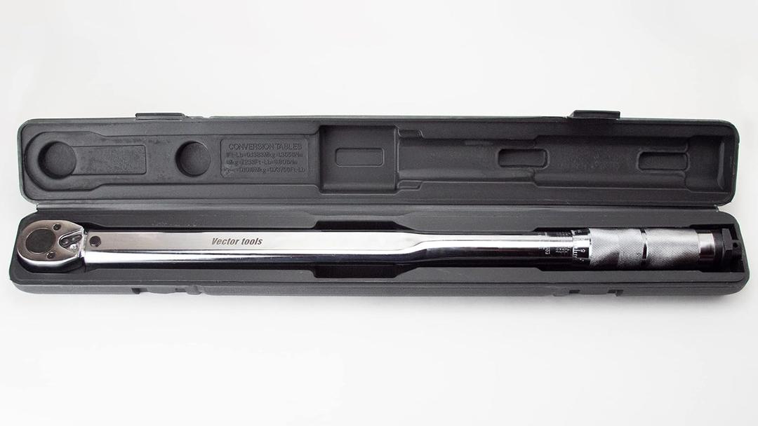VCT 3/4" MICROMETER ADJUSTABLE TORQUE WRENCH 50-300 FT/LB