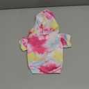 Tie Dye Dog/Cat Hoodie Puppy Sweater Sweatshirt, Cold Weather Coat Pet Clothes for Dog Cat, Small Size