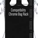 Large Plain Black (400 Count) Embossed T-Shirt Bag, 12 inch X 7 inch X 22 inch, 17 mic, Black Bags with Handled, Bulk, Grocery, Retail, Heavy Duty