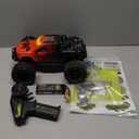 1/14 Brushless RC Cars, Monster Truck, RC Truck, 50+ MPH, 4WD, Waterproof, Red, Ages 8+