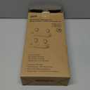 TAILI Shower Caddy Suction Cup 2 Pack,Stainless Steel Rustproof Shower Shelves,No Drilling Wall Mounted Basket,Large Capacity,Removable Suction Cup Bathroom Organizers & Home Decor, White