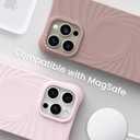 ORNARTO Vortuxe for iPhone 15 Pro Max Case 6.7" | 2X MIL-STD Drop Protection | Compatible with MagSafe | Sleek Aesthetic Liquid Silicone Phone Cover - Latte