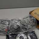 3 Light Pendant Lighting, Farmhouse Hanging Light Fixture for Kitchen Island & Dining Room, Industrial Vintage Ceiling Lamp with E26 Base, Adjustable Height, Matte Black