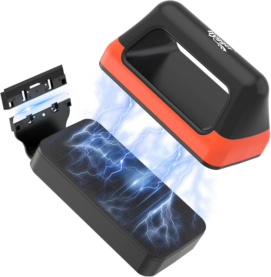 hygger Fish Tank Magnetic Glass Cleaner Two Detachable Algae Scraper for Aquarium Fish TankFloating Scrubber Brush Glass Algae Magnet Cleaning Tool for Large Aquariums Tank