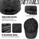 Don't Be A Dumb Bass Funny Retro Washed Cotton Baseball Cap, Adjustable Lightweight and Breathable Unisex Sun Hat Outdoor Accessories, Gifts for Fishing Lover Dad Grandpa Friend Husband Fisherman