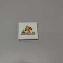 Stained Ceramic Fairy Ornament - Fairy Christmas Ornaments - Christmas Tree Ornaments - Christmas Decorations - Fairy Decor for Office, Room, Home - Holiday Present Ideas - B