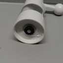 Kuhn Rikon High Performance Ratchet Grinder, White, 8.5 x 2.25 inches, Model 25551  Ergonomic, One-Handed Operation, Ideal for Salt, Pepper & Spices