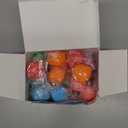 24 Pack Slow Rising Stress Cube , Dough Stress Balls Soft Fidget Squishy Toys for Anxiety Relief, Pull Stretch Classroom Prize Party Favors Toys for Kids