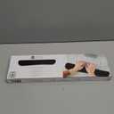 Gimars Upgrade Enlarge Silky and Superfine Fabric Gel Memory Foam Keyboard Wrist Rest Set, Ergonomic Keyboard Mouse Wrist Support for Typing Pain Relief, Comfort for Office, Gaming, Computer, Black