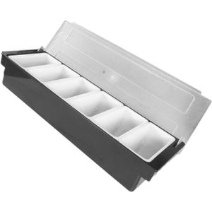Spice Organizer Fruit Veg Storage Condiment Salt Container Bar Drinks Fruit Box Snack Dispenser Table Candy Box