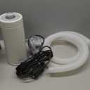 Effective Filter Pump, Air Release Valve, 300GPH Rate, for Pool, Swimming Pool, Garden, Gray Color 1.5in Thread 15W Power