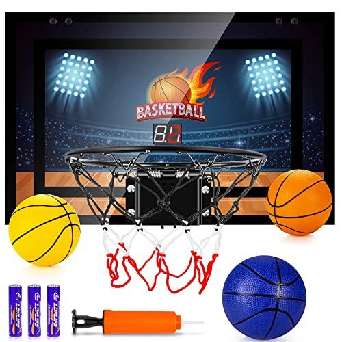 Indoor Basketball Hoop Boys Gifts for Teens and Adults Door Room Basketball Hoop Mini Hoop