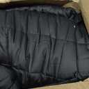 Bare Home Cotton Weighted Blanket (Black, 80"x87" 30lbs)
