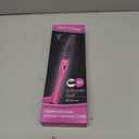 Mini Pink Hot Comb 500 Degree, Dual Voltage Electric Pressing Comb for Black Hair, Portable Ceramic Straightening Comb, Anti-Scald Plug in Hot Comb Straightener for Wigs, 4C Hair & Beard