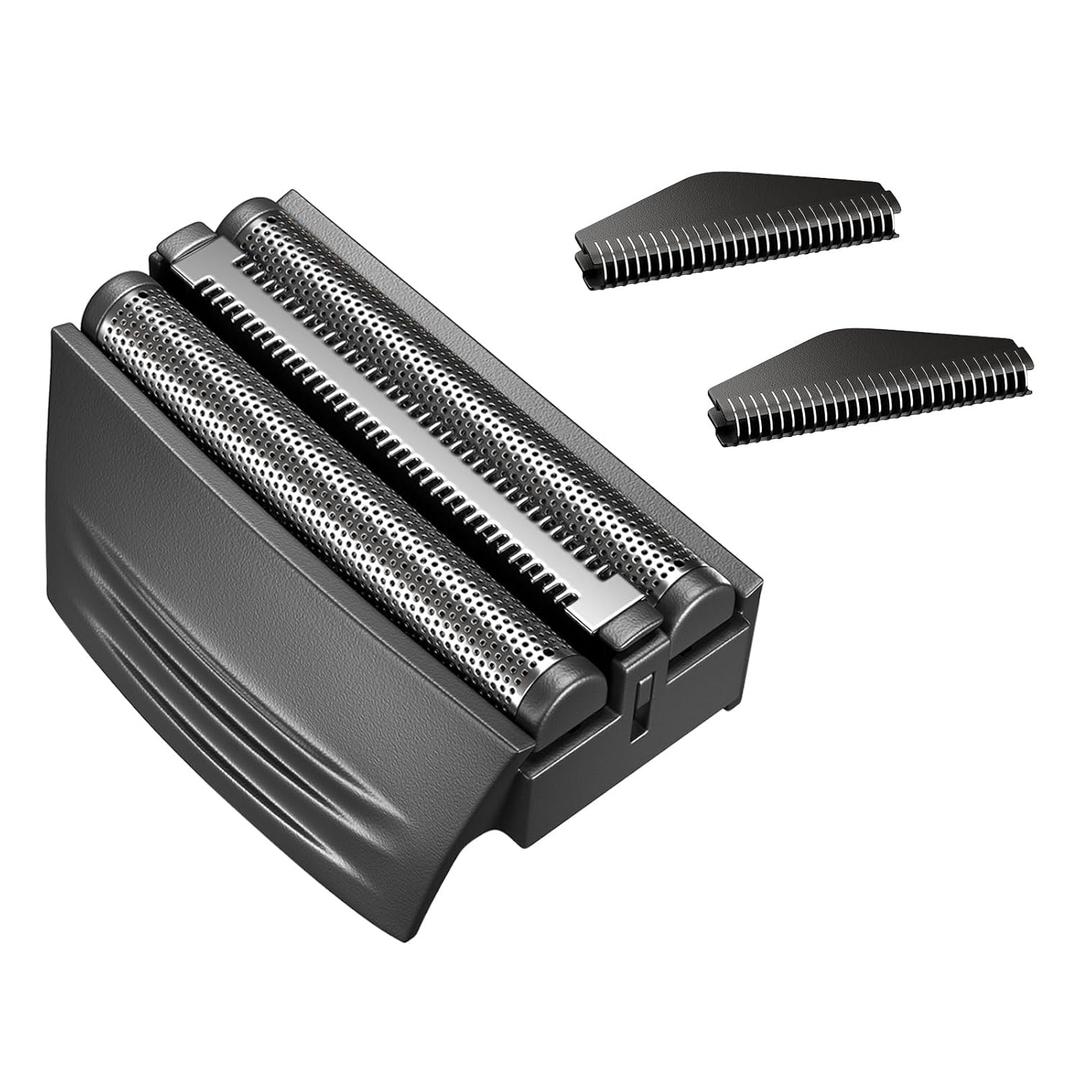 Shaver Replacment Heads Compatible with Remington SPF-300 Replacement Screen and Cutter for Foil Shavers F4900, F5800, F7800 Shavers (Black/1pcs)
