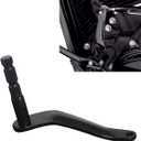 WOWTK Extended Shifter Shaft Shift Arm for Harley FL Softail 2018-2025 Models Equipped with footboards Softail Slim FLSL Heritage Classic Fat Boy Deluxe FLDE,Black
