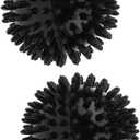 pistro 2pcs Sharp Acupuncture Deep Tissue Muscle Massage Balls Tool - Black