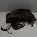 Aimole Short Straight Bob 3/4 Wig with Headband Half Synthetic Wigs Women Hair(10 Medium Golden Brown)