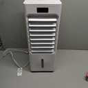 Portable Air Conditioner 4 in 1, Air Cooler with 6L Tank, 4 Modes 3 Speed, 60°Oscillation, 1-12H Timer, with Wheels, Remote Control, 4 Ice Packs, Portable, Quiet