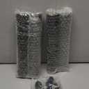 4 Pack Table Leg Extenders - 3 Levels Heights Adjustable Table Risers for Folding Tables, Rises 2/4/6 Inch, Suitable for Sewing Room, Puzzle Desk(Black)