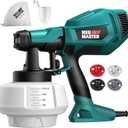 NEU MASTER Paint Sprayer, Easy to Use Spray Paint Gun, 1200ML/4 Nozzles/3 Patterns for Home Interior and Exterior, House Painting, Fence, Ceiling (Green)