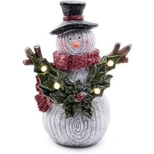 Snowman Christmas Statue 9 inches