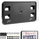 License Plate Frame for Ford F-150 2018 2019 2020,Front License Plate Bracket Holder Mount Replacement FO1068180 JL3Z17A385AA