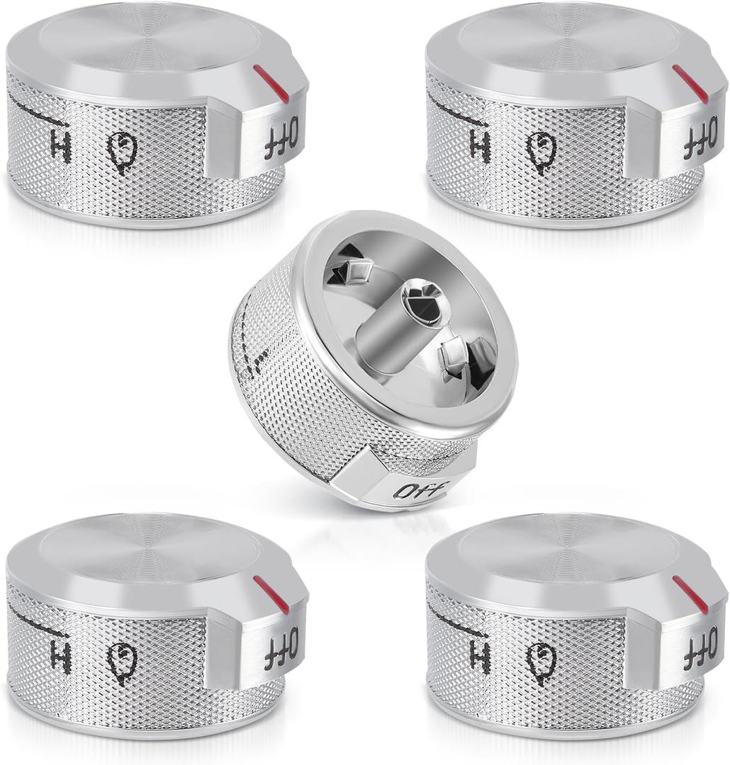 W11030413 Range Stove Control Knob Compatible with Whirlpool KitchenAid Stove Knobs, Replace W10643306, W10786063, W11027434, 4461624, AP6038805, PS11770322, EAP11770322