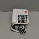 VTECH SN1127 Amplified Corded Answering System. 8 Photo Speed Dial, 90dB Ringer Volume, Big High-Contrast buttons, Audio Booster(+40db), Visual Ringer. Perfect for Seniors, Visually & Hearing Impaired