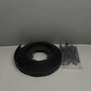 Garden Edging40ft Landscape Edging with 40 Spikes for Lawn 2 Inch Tall(Black, 40FT)