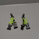 Yingzhao 2 Pieces Firefighter Glove Clip for Work Safety Glove Holder Strap Belt Clip for Work Firefighter Rescue