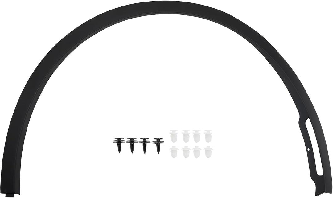 Dasbecan Front Right Fender Trim Compatible With Tesla Model Y 2020-2024 Fender Flares Passenger Side Replaces#149418600B