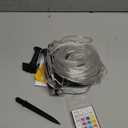 Brightown Solar String Lights Outdoor Waterproof, 18 Colors Changing 39FT Fairy Rope Light Solar Powered with Remote, 100 LEDs Multicolor Trampoline Light Rope Lighting for Outside Christmas Party