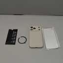 for iPhone 17 Pro Max Case, Liquid Silicone Cover with Camera Protection Anti-Scratch Soft Microfiber Lining Shockproof Protective Phone Case for iPhone 17 Pro Max 6.9", Stone