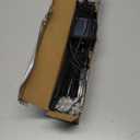 Newhale Set of 4 Snowflake Solar Christmas Decorations, 8 Modes Swaying Garden Lights, Outdoor Pathway Solar Christmas Stake Lights, Upgraded Base on Firefly Light for Lawn Decor (Warm White)